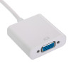 Akyga AK-AD-55 USB-C (M) to VGA (F) Adapter Cable, Full HD, 15 cm