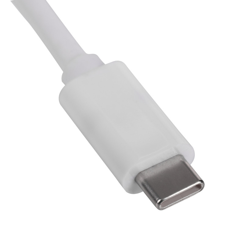 Akyga AK-AD-55 USB-C (M) to VGA (F) Adapter Cable, Full HD, 15 cm