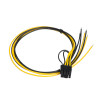 Akyga AK-SC-20 PC Power Supply Service Cable PCIe 6+2-pin Male, 45 cm