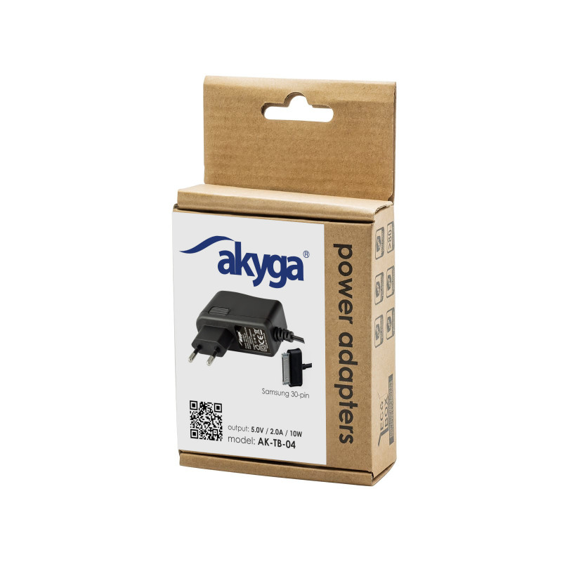 Universal power adapter Akyga AK-TB-04 5.0V / 2.0A 10W Samsung 30 pin 1.5m
