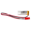 Akyga AKY0474 LP401230 Li-Po Battery 3.7 V 110 mAh with PCM, JST 2.54 mm 2-Pin Connector, 150 mm Leads
