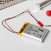 Akyga AKY0108 LP603048 Li-Po Battery 3.7 V 850 mAh with PCM, JST 2.54 mm 2-Pin Connector, 150 mm Leads
