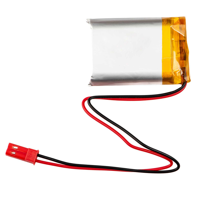 Akyga AKY0571 LP803040 Li-Po Battery 3.7 V 1000 mAh with PCM, JST 2.54 mm 2-pin Connector, 150 mm Leads