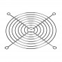 Akyga AK-CA-26 Fan Grill for 120 mm Case Fans, Chromed Steel, Silver