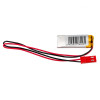 Akyga AKY0471 LP301020 Li-Po Battery 3.7 V 40 mAh with PCM, JST 2.54 mm 2-pin Connector, 150 mm Leads