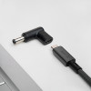 Akyga AK-ND-C02 USB-C to DC 5.5 x 2.1 mm Laptop Charging Adapter, 18.5-20 V, 100 W