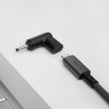 Akyga AK-ND-C06 USB-C to DC 3.0 x 1.0 mm Laptop Charging Adapter, 18.5-20 V, 100 W