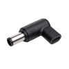 Akyga AK-ND-C07 USB-C to DC 7.4 x 5.0 mm + Pin Laptop Charging Adapter, 18.5-20 V, 100 W, for HP