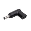 Akyga AK-ND-C10 USB-C to DC 4.5 x 3.0 mm + Pin Laptop Charging Adapter, 18.5-20 V, 100 W, for Dell