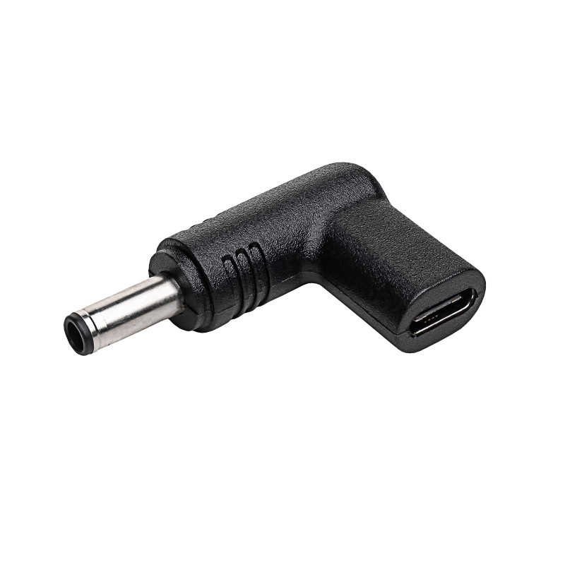 Akyga AK-ND-C10 USB-C to DC 4.5 x 3.0 mm + Pin Laptop Charging Adapter, 18.5-20 V, 100 W, for Dell