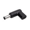 Akyga AK-ND-C14 USB-C to DC 6.5 x 4.4 mm + Pin Laptop Charging Adapter, 18.5-20 V, 100 W