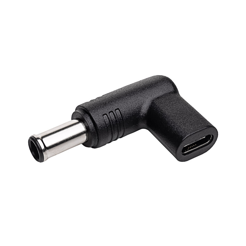 Akyga AK-ND-C14 USB-C to DC 6.5 x 4.4 mm + Pin Laptop Charging Adapter, 18.5-20 V, 100 W