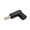 Akyga AK-ND-C16 USB-C to DC 5.5 x 3.0 mm + Pin Laptop Charging Adapter, 18.5-20 V, 100 W