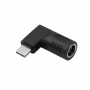 Akyga AK-ND-D01 DC 7.9 x 5.5 mm + Pin to USB-C PD Adapter for Laptop Chargers, 65 W