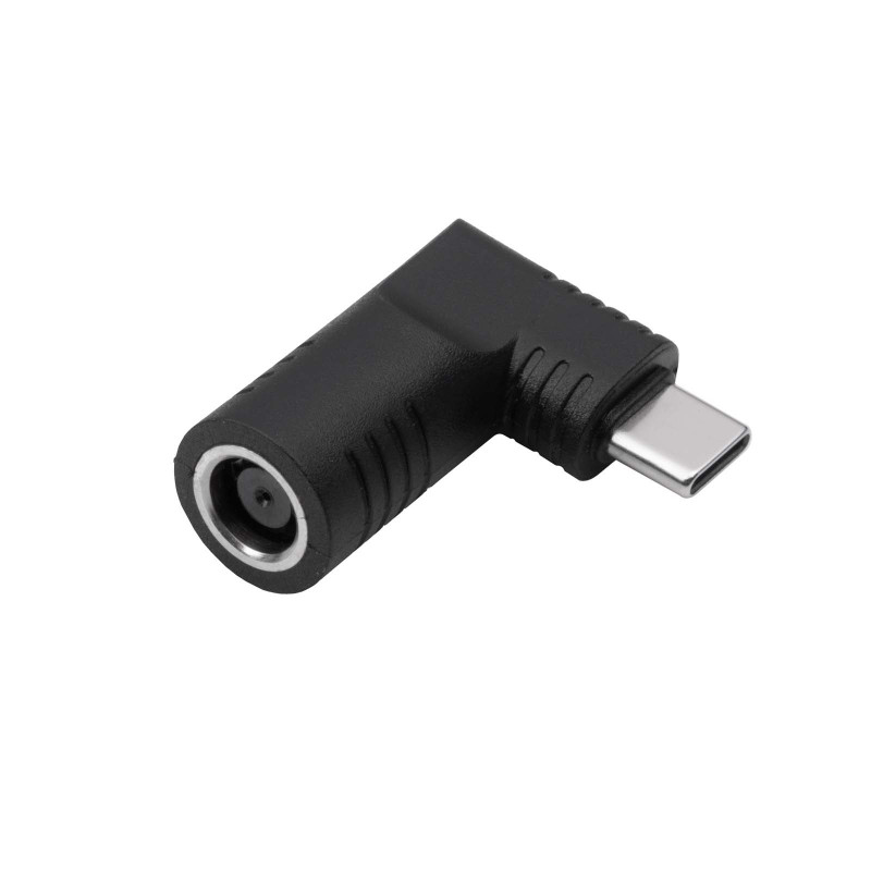 Akyga AK-ND-D02 DC 7.4 x 5.0 mm + Pin to USB-C PD Adapter for Laptop Chargers, 65 W