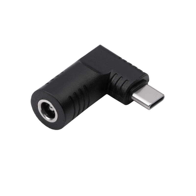 Akyga AK-ND-D06 DC 5.5 x 2.5 mm to USB-C PD Adapter for Laptop Chargers, 65 W