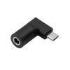 Akyga AK-ND-D07 DC 5.5 x 2.1 mm to USB-C PD Adapter for Laptop Chargers, 65 W, for HP