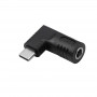 Akyga AK-ND-D08 DC 5.5 x 1.7 mm to USB-C PD Adapter for Laptop Chargers, 65 W, for Dell