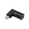 Akyga AK-ND-D09 DC 5.5 x 3.0 mm + Pin to USB-C PD Adapter for Laptop Chargers, 65 W, for HP