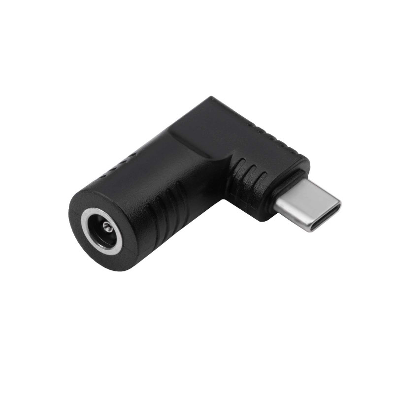 Akyga AK-ND-D09 DC 5.5 x 3.0 mm + Pin to USB-C PD Adapter for Laptop Chargers, 65 W, for HP