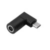 Akyga AK-ND-D16 DC 6.0 x 4.4 mm + Pin to USB-C PD Adapter for Laptop Chargers, 65 W