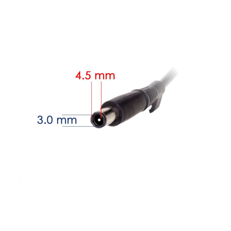 Akyga AK-ND-75 Car Laptop Power Adapter 19.5 V / 2.31 A, 45 W, 4.5 x 3.0 mm + Pin, for Dell