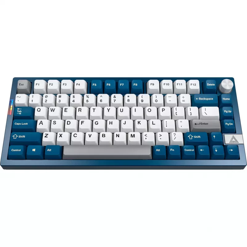 Montech MK PRO 75 Keyboard, DE layout, Gateron G Pro 3.0 Brown, blue/white