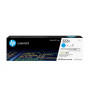 HP 222X W2221X original high-yield cyan LaserJet toner cartridge, up to 2,500 pages