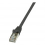 LogiLink CP1053S Cat.5e F/UTP Patch Cable, 2 m, Black