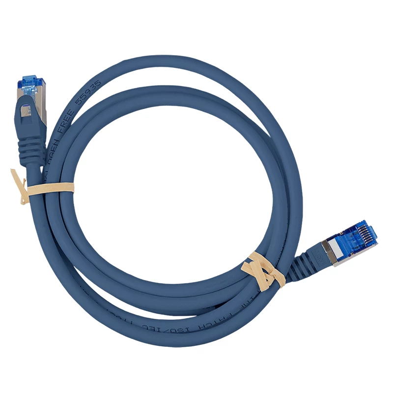 LogiLink CP4056S Cat.6A CCA S/FTP LSZH patch cable, 2 m, blue