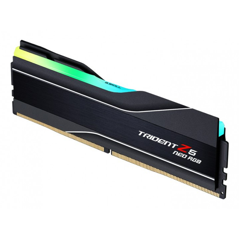 G.Skill Trident Z5 Neo RGB F5-6000J3038F16GH1-TZ5NR DDR5 Memory Module, 16 GB (1 x 16 GB), 6000 MT/s, CL30