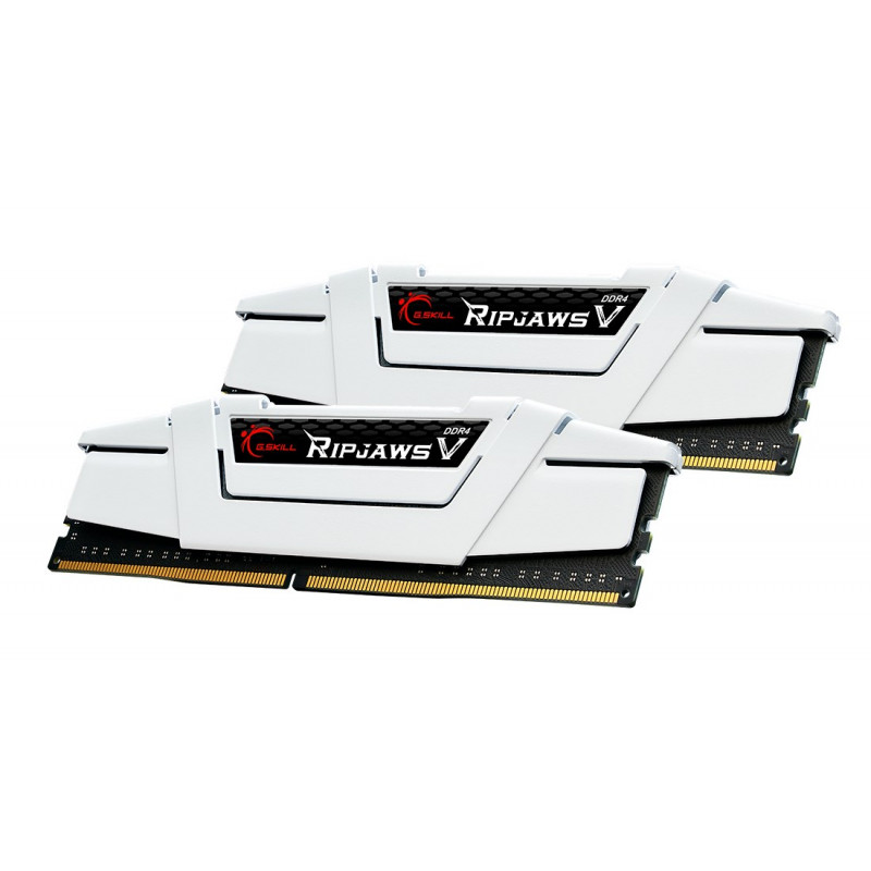 G.Skill Ripjaws V F4-3600C16D-32GVWC DDR4-3600 memory kit, 32 GB (2 x 16 GB), CL16, XMP2, white
