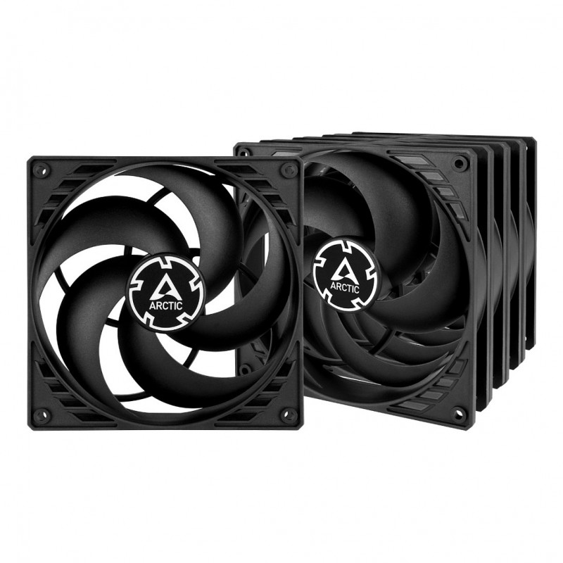 Arctic P14 Value Pack 140 mm Case Fans (5 pcs), black