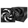 Arctic P14 Value Pack 140 mm Case Fans (5 pcs), black
