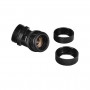 Thermaltake Pacific PETG 45° dual compression fitting, 16 mm OD, G1/4, black (CL-W098-CA00BL-A)