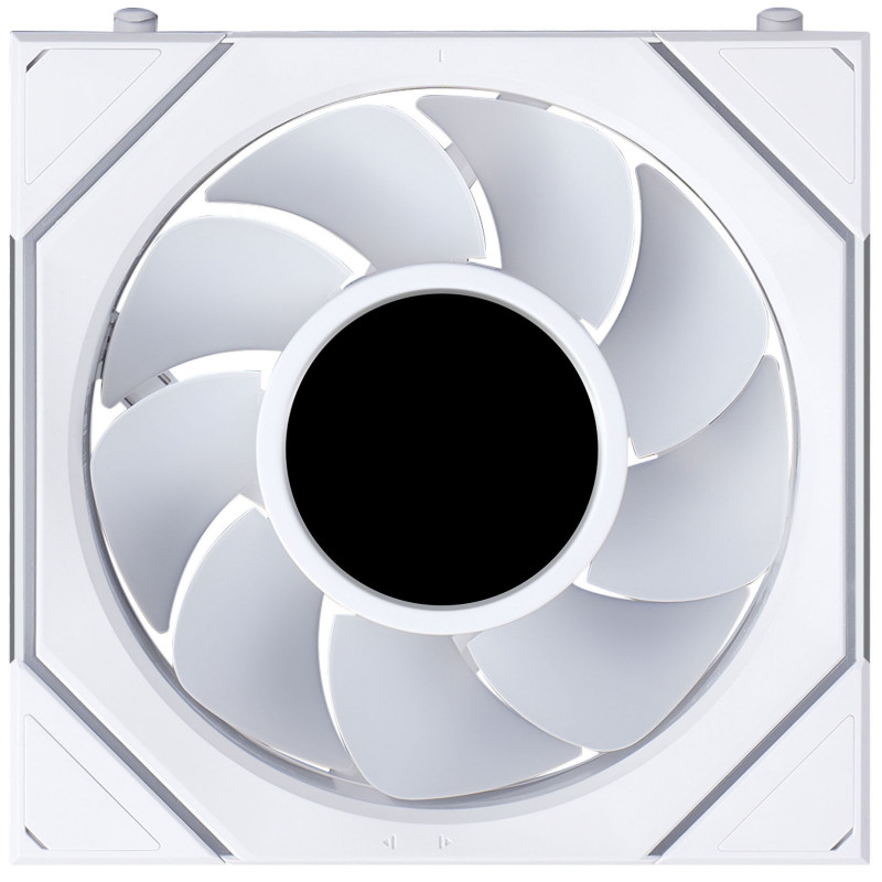 Lian Li UNI FAN SL-INF LCD FLEX Wireless case fan, ARGB and LCD, Reverse Blade, 120 mm, white