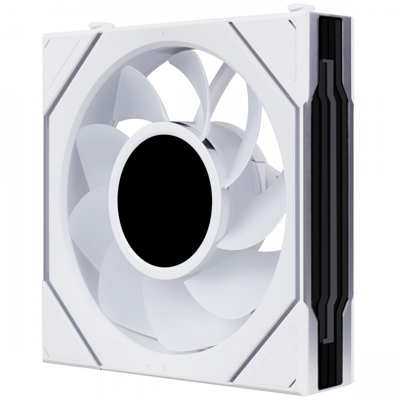 Lian Li UNI FAN SL-INF LCD FLEX Wireless case fans (3 pcs) with controller, ARGB and LCD, Reverse Blade, 120 mm, white
