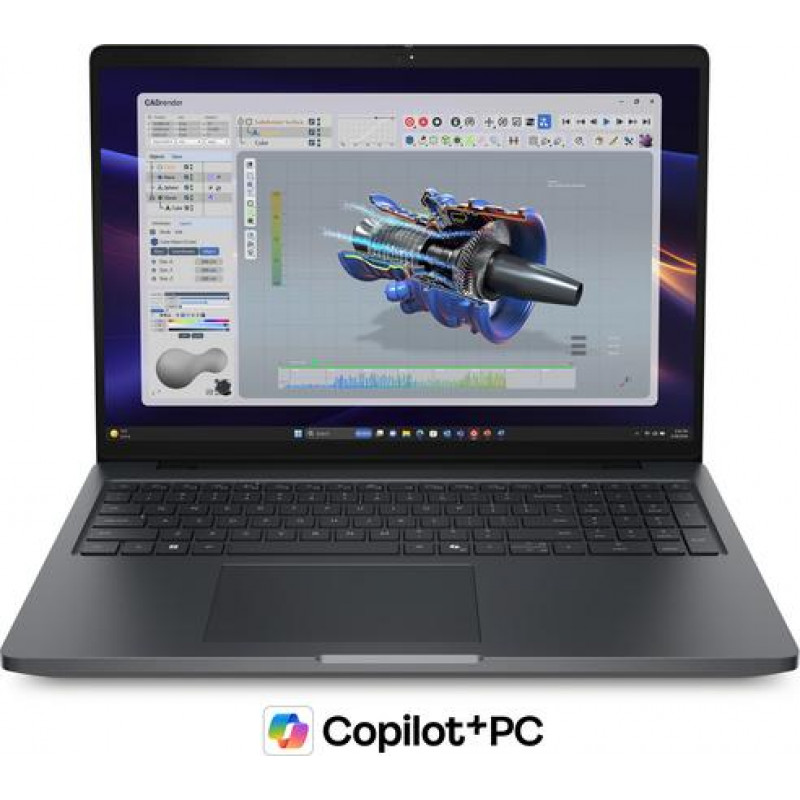 Dell Pro Precision 5 16 PW51626 laptop, 16-inch, Intel Core Ultra 7 366H, 32 GB RAM, 1 TB, NVIDIA RTX PRO 2000, Windows 11 Pro