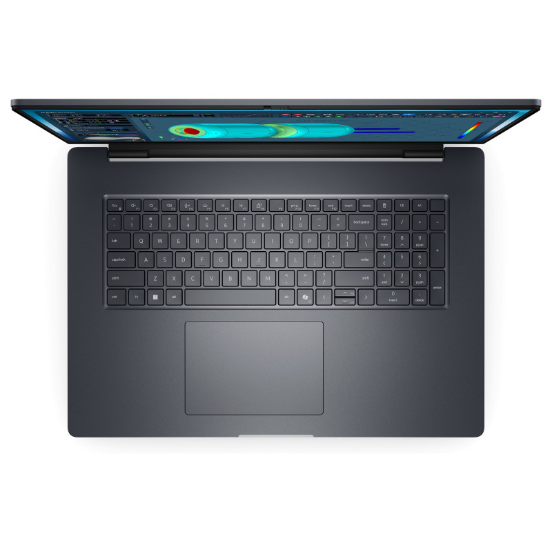 Dell Pro Max 18 Plus MB18250 laptop, 18-inch, Intel Core Ultra 7 265HX, 32 GB RAM, 1 TB SSD, NVIDIA RTX PRO 2000, Windows 11 Pro