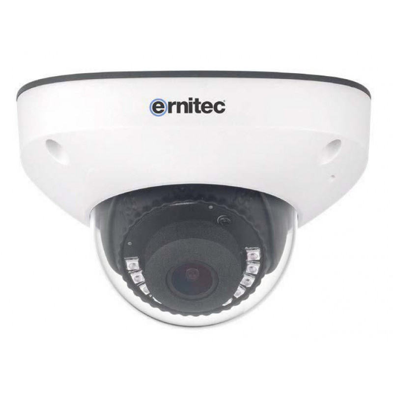Ernitec Pluto 5MP mini dome camera, PoE, IP66, NDAA