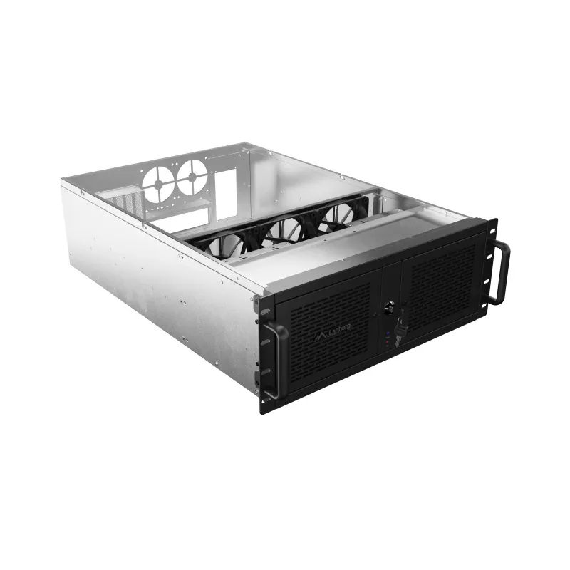 Lanberg SC01-6504-12B server chassis, E-ATX 650/12, 19-inch, 4U