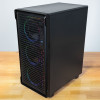 Kolink AM2 ARGB Midi Tower PC Case, ATX, tempered glass, 4x 120 mm fans included, black