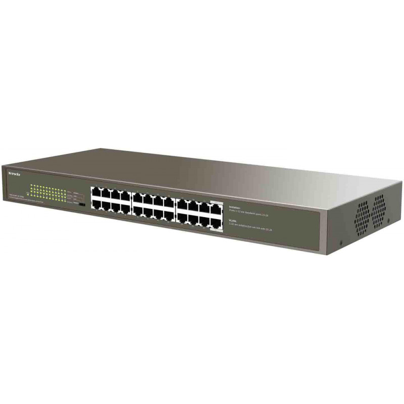 Tenda TEG1124P-24-250W PoE switch, 24 ports, 250 W