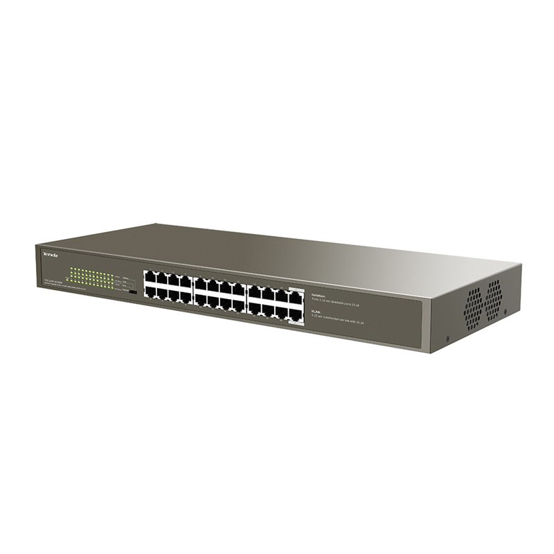 Tenda TEG1124P-24-250W PoE switch, 24 ports, 250 W