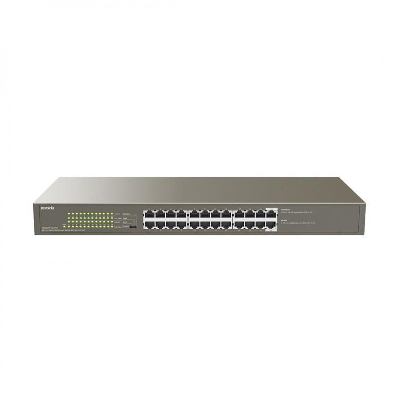 Tenda TEG1124P-24-250W PoE switch, 24 ports, 250 W