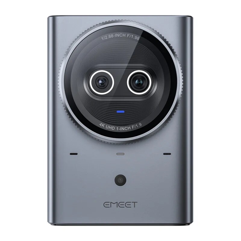 Emeet Prime SE webcam, 4K, dual lens