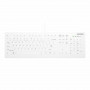 Cherry Contour Active Key AK-C8112-U1-W/EU medical keyboard, corded, EU layout, white