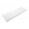 Cherry Contour Active Key AK-C8112-U1-W/EU medical keyboard, corded, EU layout, white