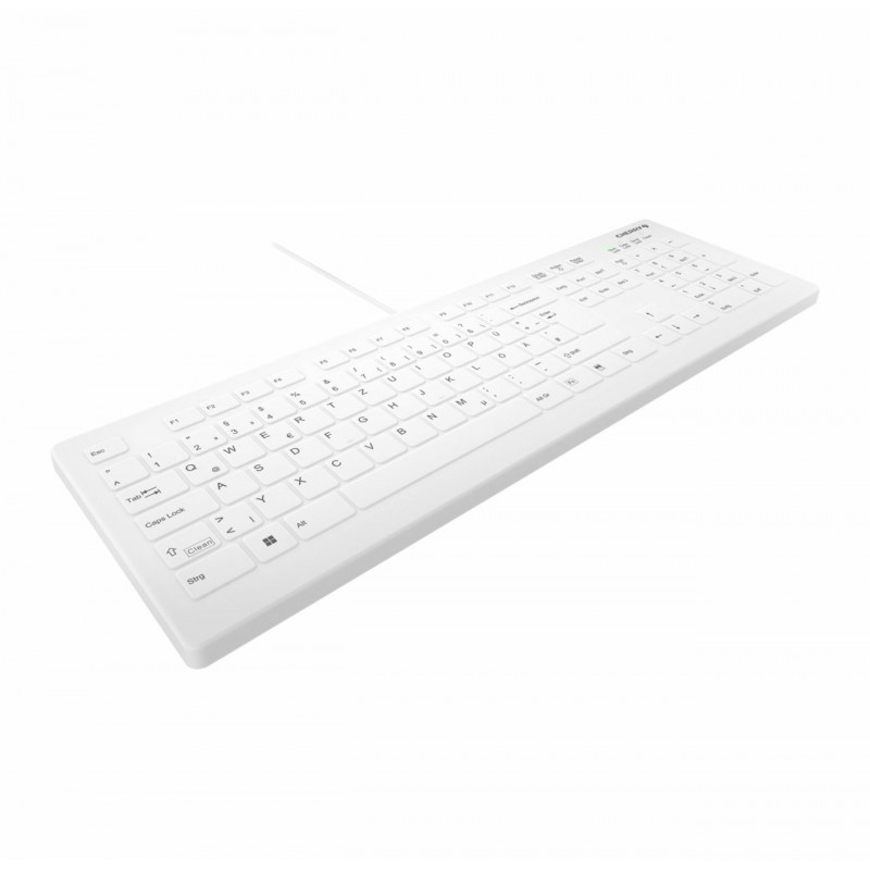 Cherry Contour Active Key AK-C8112-U1-W/EU medical keyboard, corded, EU layout, white