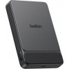 Belkin UltraCharge Pro Slim BPD022HQBK magnetic power bank, 10000 mAh, black, with display